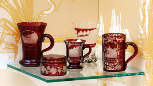 Badeglaeser apomuseum bad schwalbach