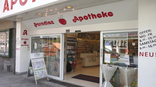 Paradies-Apotheke Koeln aussen Paradies-Apotheke 01