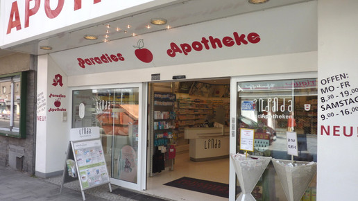 Paradies-Apotheke Koeln aussen Paradies-Apotheke 01