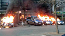 Apotheken zwischen Blockupy-Demonstranten