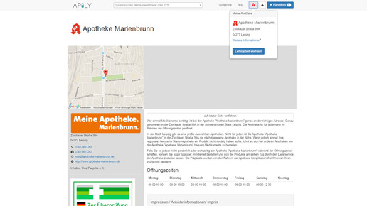 160624 apoly marienbrunn apotheke screenshot