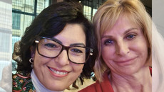 Foto: Dr. Schamim Eckert und Ina Leischner (v.l.) 