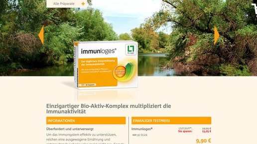 loges immun screenshot