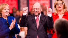 Hier strahlt der neue SPD-Chef