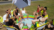 Großhandel: Streik mit Strandgefühl