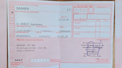 Xtandi: Achtung, Rezeptfälschungen im Umlauf