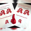 Protestaktion: Leere Luftballons für Kunden