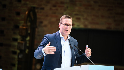 Tino Sorge am Rednerpult