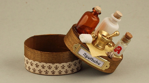 miniatur apotheke dose 01 miniaturenschaller