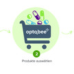 Optobee+ findet die optimale Bestellvariante für den Medikamenten-Warenkorb eines Benutzers