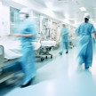 Foto: Eine Krankenhausstation mit Personal, dynamische Darstellung