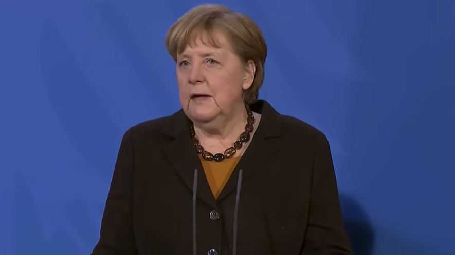 Merkel und Spahn zum neuen Impfplan
