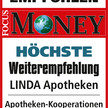 LINDA APOTHEKEN WERDEN AM MEISTEN VON KUNDEN WEITEREMPFOHLEN LINDA APOTHEKEN WERDEN AM MEISTEN VON KUNDEN WEITEREMPFOHLEN