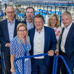 Philippi besucht Alliance Healthcare Gruppenfoto beim Besuch: Slobodan Brkic (v.l.), Betriebsleiter Niederlassung Delmenhorst, Dr. Joachim Lindner, Geschäftsleiter Betrieb Alliance Healthcare, Astrid-Caroline Herting, Apothekerin Qualitätssicherheitsbeauftragte (QSB) Alliance Healthcare, Michael Dammann, Geschäftsführer Phagro, niedersächsischer Gesundheitsminister Dr. Andreas Philippi, Gönna Schneil, Head of External Affairs Alliance Healthcare, Henry Meinert, Regionalvertriebsleiter Nord Alliance Healthcare.