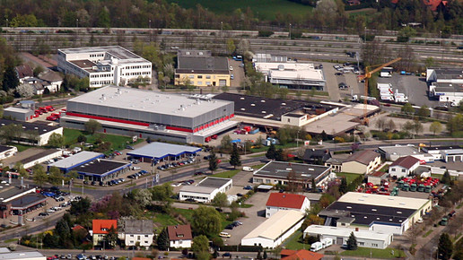 Firmengelaende Sudetenstrasse 2006-kehr