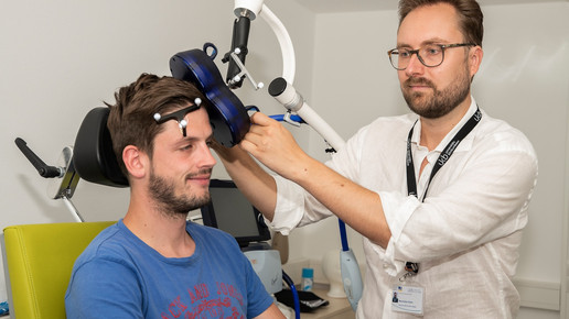 Depressionen: Stimulation für's Hirn