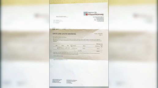 AfPQ droht Inhaberin: „Erste und letzte Mahnung!“