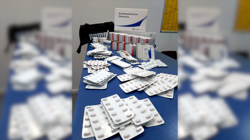 BtM-Dealer: 1800 Tabletten im Koffer