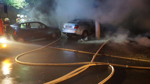 Brand AErztehaus 6 Feuerwehr Wolfenbuettel