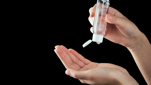 Mehr Desinfektionsmittel und weniger Klopapier produziert