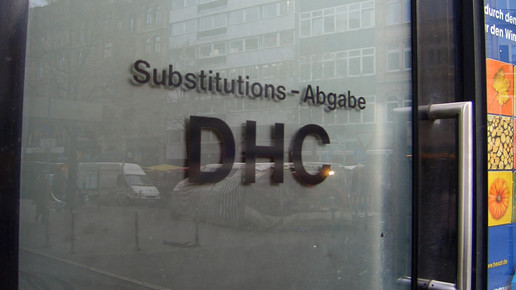 Eingang zur Substitutions-Abgabe