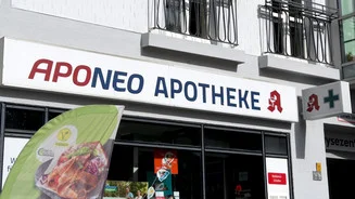 Die Berliner Aponeo Apotheke von außen.
