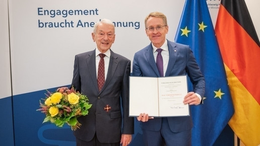 Lothar Jenne und Daniel Günther