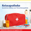 Reisemedizin: Kostenfreies Webinar zum Thema Reiseapotheke