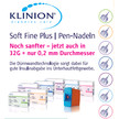KLINION SOFT FINE PLUS Pennadeln mit Mehrwert