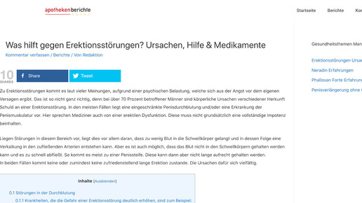 Apothekenberichte: Schnarchschiene trifft Massagepistole