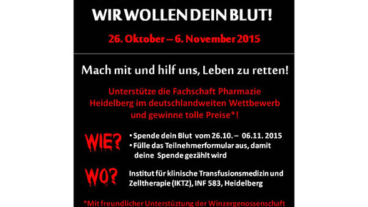 plakat vampire cup heidelberg fachschaft heidelberg