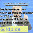 So reagieren die Kollegen auf die FDP