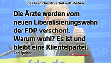 Letzte Grüße an die „Apotheker-Partei“