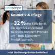Kosmetikstudie von aposcope: Beratung in der Apotheke hat großen Einfluss auf Produktwahl der Kund:innen Kosmetikstudie von aposcope: Beratung in der Apotheke hat großen Einfluss auf Produktwahl der Kund:innen
