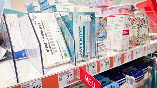 Streptokokken: Laientests auch in Drogerien