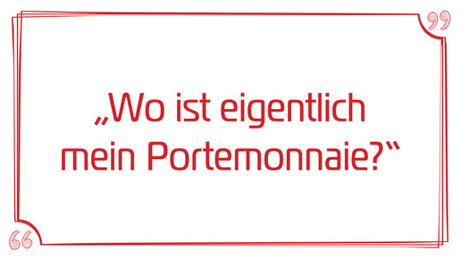 sonstige fragen portemonnaie aa