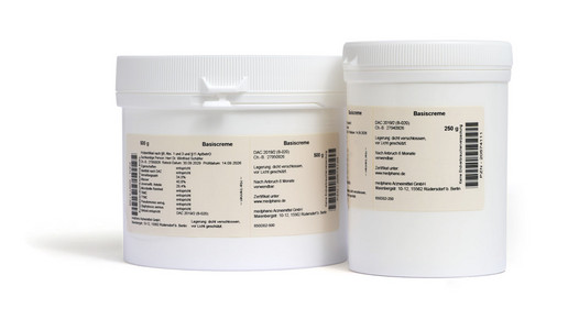 Basiscreme, 250 g und 500 g, medphano Arzneimittel GmbH