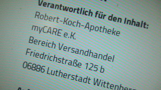 impressum mycare scs