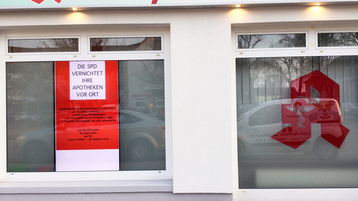 land-apotheke leegebruch patzelt protest1 land-apo leegebruch