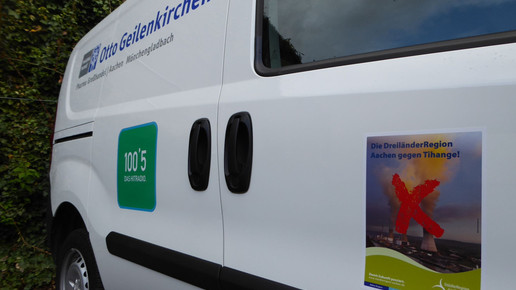 Geilenkirchen Protest Tihange Aufkleber Geilenkirchen