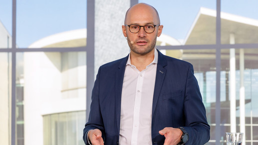 Sebastian Bayer auf der Bühne