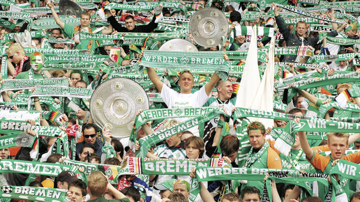werder bremen fanblock BTZ Bremer Touristik-Zentrale
