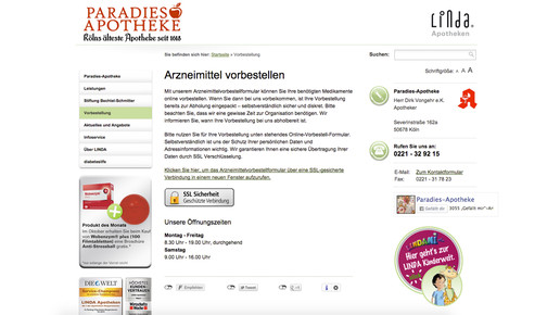 paradiesapo vorbestellung screenshot