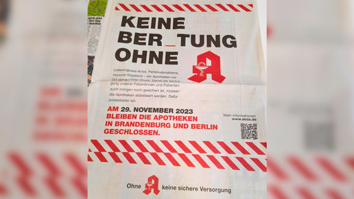 Protest-Anzeige der Verbände vom 28.11.2023