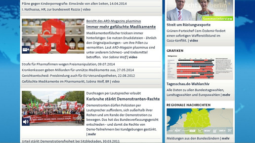 Tagesschau greift Fälschungsskandal auf