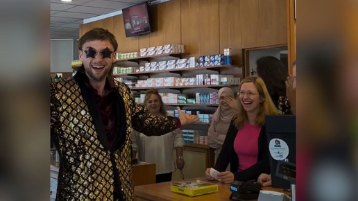 Zaubershow in Berliner Apotheke