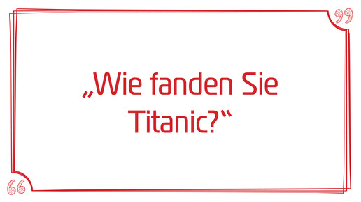 sonstige fragen titanic aa