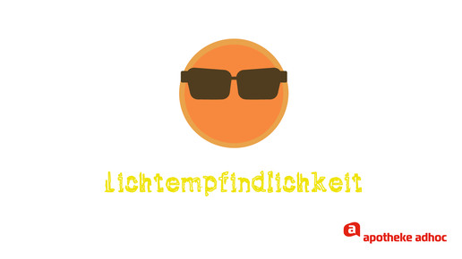 Lichtempfindlichkeit