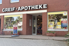 Die Greif-Apotheke von außen.