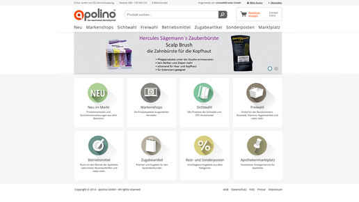 apolino startseite screen